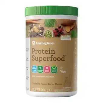 Amazing grass protein superfood chocolate peanut butter 360g