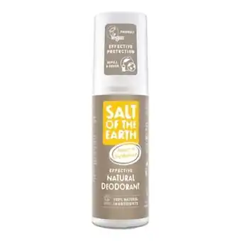 Holland & Barrett Salt of the earth - amber & sandalwood deodorant spray 100ml offer