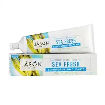 Holland & Barrett Jason sea fresh strengthening toothpaste 170g offer