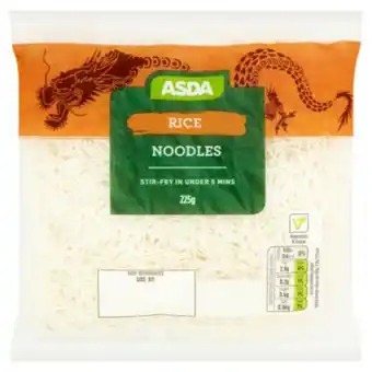 Asda Rice noodles offer