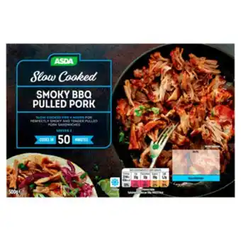 Asda Slow cooked smoky bbq pulled pork offer