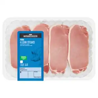 Asda Pork loin steaks offer