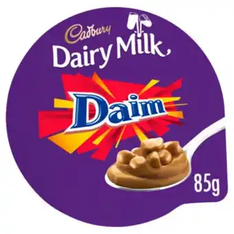Asda Dairy milk daim chocolate dessert offer