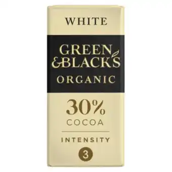 Asda Organic white chocolate bar offer
