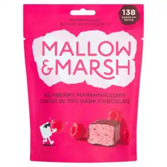 Asda Raspberry marshmallows coated in 70% dark chocolate offer