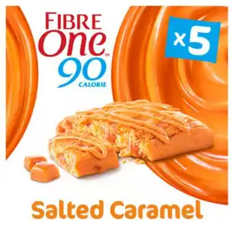Asda 90 calorie salted caramel drizzle squares 5 pack offer
