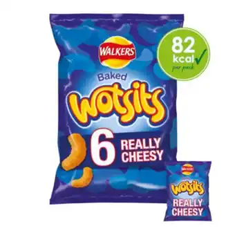 Asda Wotsits really cheesy multipack crisps offer