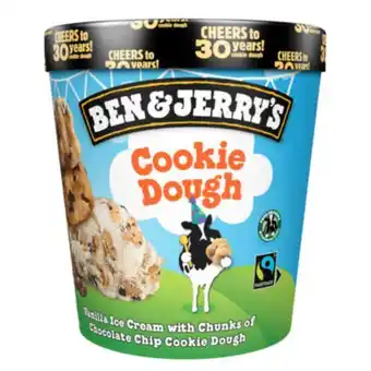Asda Cookie dough ice cream tub offer