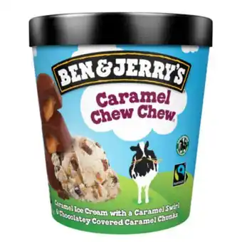 Asda Caramel chew chew ice cream tub offer