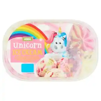 Asda Unicorn ice cream offer