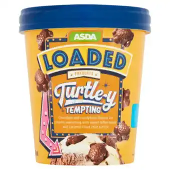 Asda Loaded turtle-y tempting ice cream offer