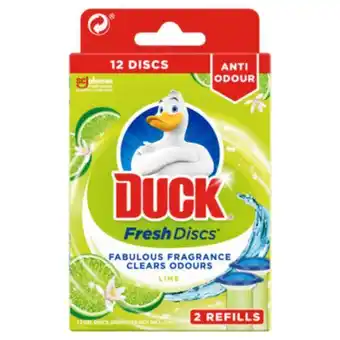 Asda Toilet fresh discs duo refills lime offer