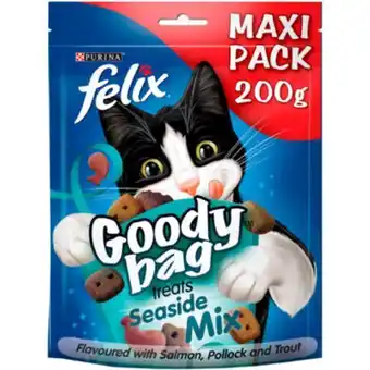 Asda Goody bag cat treats seaside mix offer