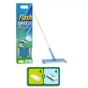 Asda Floor cleaner speedmop starter kit, fast easy & hygienic floor cleaning offer