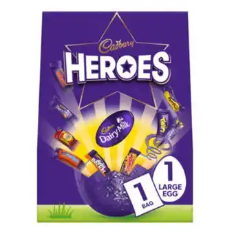 Asda Heroes large easter egg & easter chocolates offer