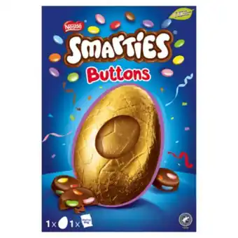 Asda Buttons milk chocolate giant easter egg offer
