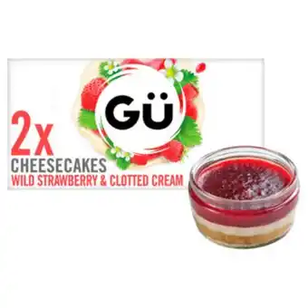 Asda Strawberry & clotted cream cheesecake desserts offer