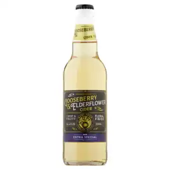 Asda Gooseberry & elderflower cider offer