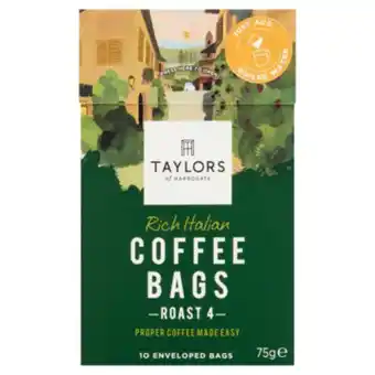 Asda Rich italian coffee bags 10 pack offer