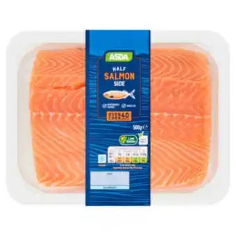 Asda Half salmon side offer