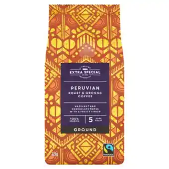 Asda Fairtrade peruvian roast & ground coffee offer