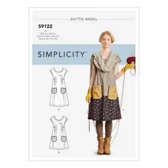 Simplicity women’s dress sewing pattern s9122