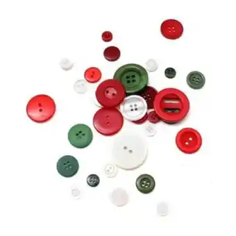 Hobbycraft Christmas buttons 50g offer