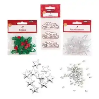 Hobbycraft Silver christmas papercraft bundle offer