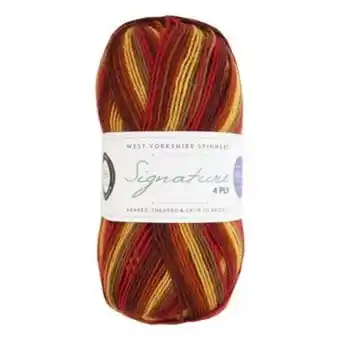 West yorkshire spinners autumn leaves signature 4 ply 100g