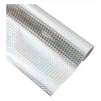 Hobbycraft Silver holographic special effects fablon 45cm x 1.5m offer