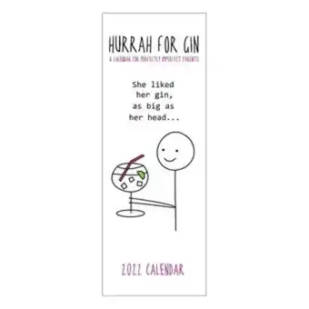 Hobbycraft Hurrah for gin slim calendar 2022 offer