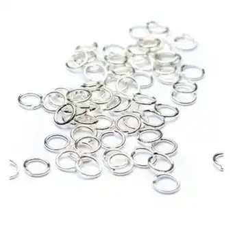 Hobbycraft Beads unlimited silver plated jump rings 5mm 200 pack offer