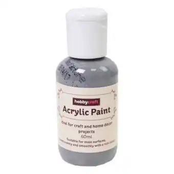 Light grey home craft acrylic paint 60ml