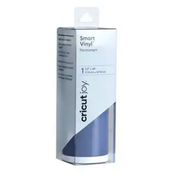 Hobbycraft Cricut joy blue permanent smart vinyl 5.5 x 48 inches offer