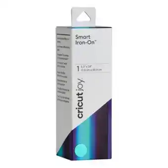 Hobbycraft Cricut joy cobalt holographic smart iron-on 5.5 x 24 inches offer