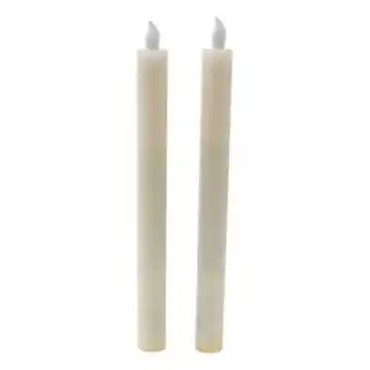 Hobbycraft Flickering taper led candles 2 pack offer