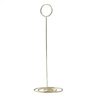 Hobbycraft Ginger ray gold metal table number holder offer