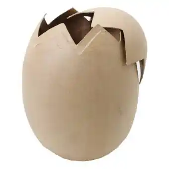 Hobbycraft Mache cracked egg 28cm offer