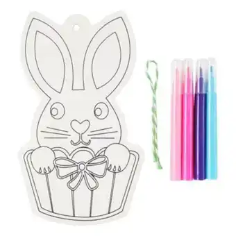Hobbycraft Decorate your own bunny with a bow offer