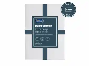 Silentnight ultra deep 40cm fitted sheet