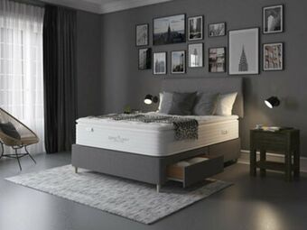 Bensons for Beds Sealy sanctuary senses divan bed set on legs offer