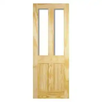 Jewson Richmond 2 light unglazed clear pine door 813 x 2032mm offer