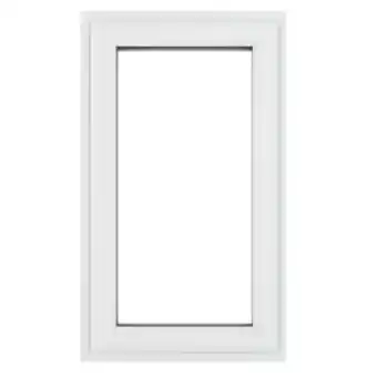 Jewson Pvc-u lh side hung window 610 x 820 mm grey/white offer