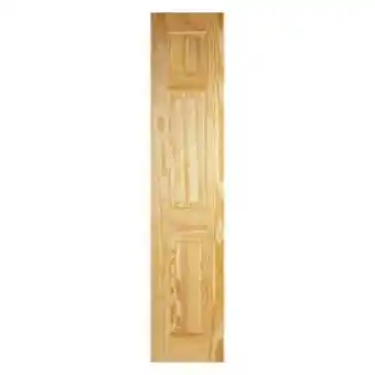 Jewson 3 panel clear pine door 457 x 1981mm offer