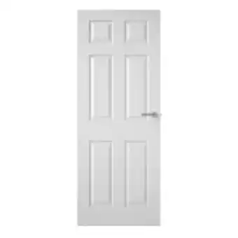Jewson Premdor internal 6 panel textured fd30 fire door 1981 x 762 x 44mm offer