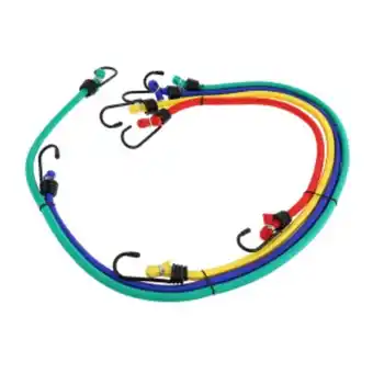 Jewson Novipro bungee cord luggage strap set pack of 8 assorted offer