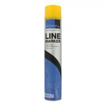 Novipro line marker spray 750ml yellow