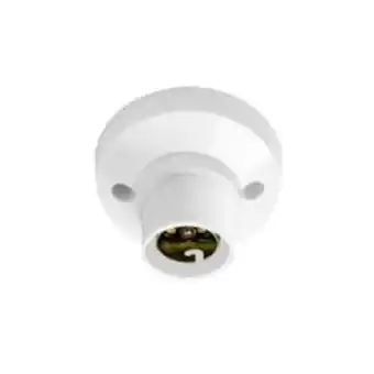 Jewson Bg electrical 3 terminal batten lamp holder white offer