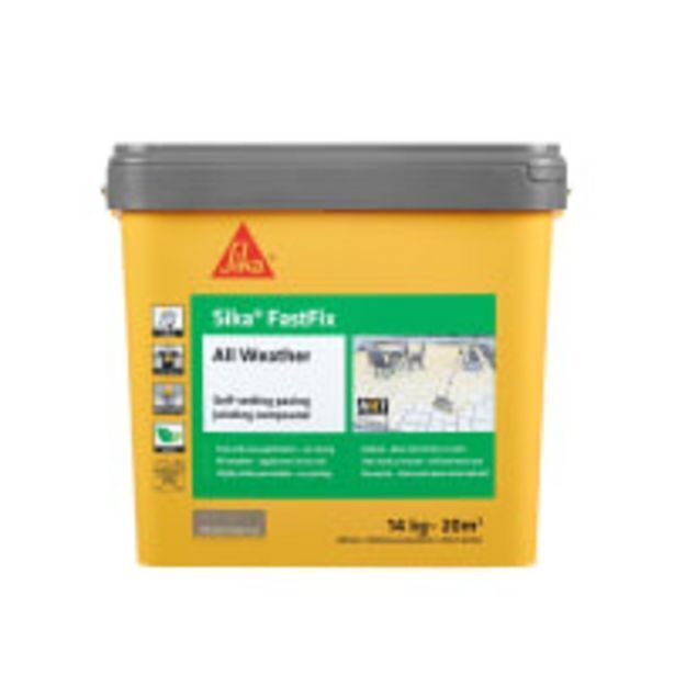 Sika fastfix all weather jointing compound 14kg deep grey offer at Jewson
