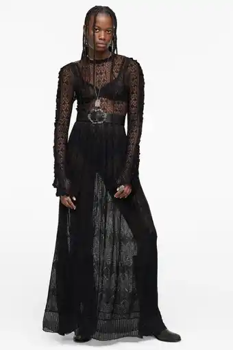 ZARA Ruffled open-knit dress - limited edition offer